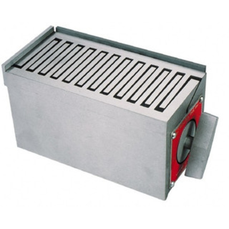 Suburban Fine Pole Rectangular Permanent Magnetic Block Chuck 5-1/2 Long x 2-3/4 Wide x 3 High, Alnico MTCLFP – 08021057