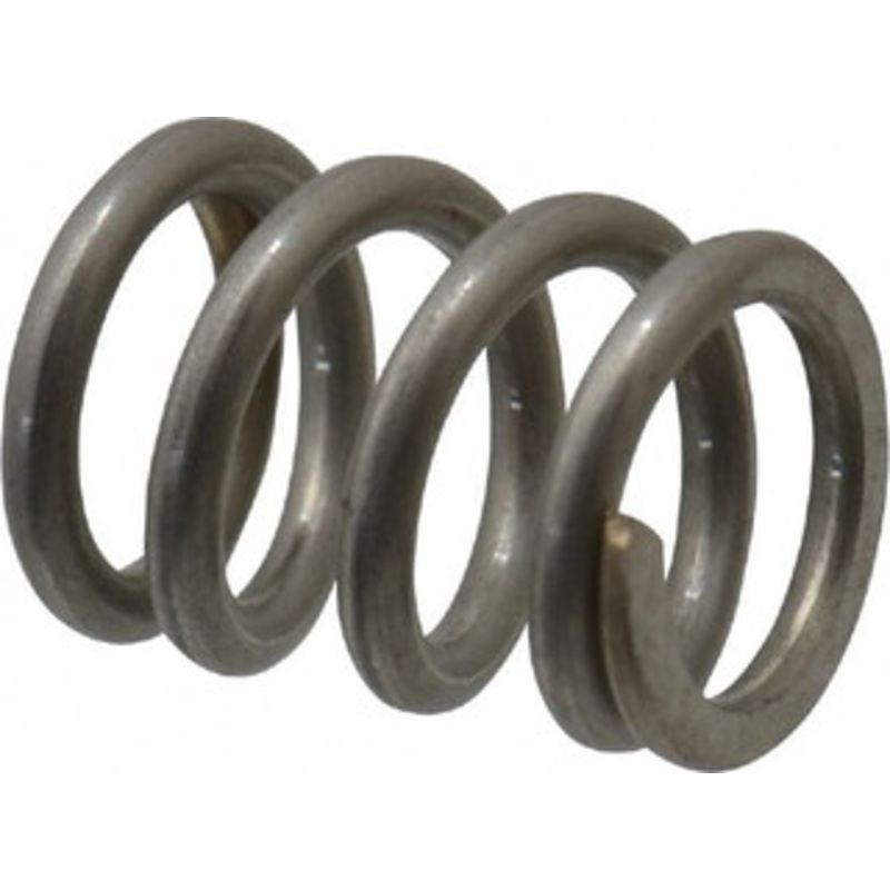 Value Collection 0.18 OD 1/4 Free Length Compression Spring 46.63 Lb Spring Rating, 0.026 Wire, 3.61 Lb Max Workload, 0.142 Solid Height, Stainless Steel 03307857 – 03307857