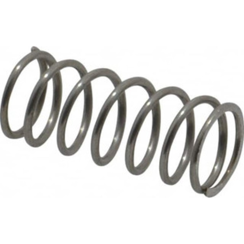 Value Collection 0.42 OD 1 Free Length Compression Spring 10.71 Lb Spring Rating, 0.041 Wire, 6.47 Lb Max Workload, 0.319 Solid Height, Stainless Steel 03308376 – 03308376