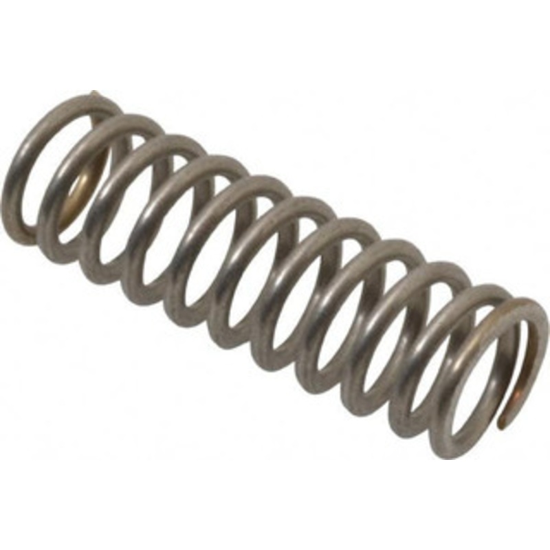 Value Collection 0.48 OD 1-1/2 Free Length Compression Spring 25.56 Lb Spring Rating, 0.062 Wire, 17.96 Lb Max Workload, 0.711 Solid Height, Stainless Steel 03308632 – 03308632