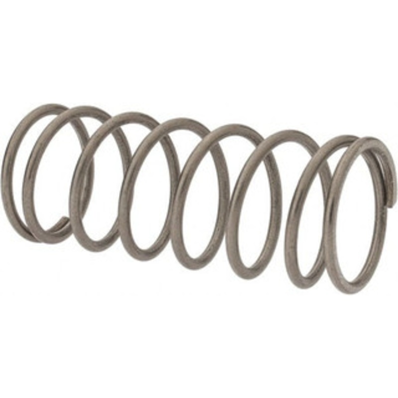 Value Collection 0.975 OD 2-1/2 Free Length Compression Spring 11.3 Lb Spring Rating, 0.08 Wire, 18.67 Lb Max Workload, 0.644 Solid Height, Stainless Steel 03309291 – 03309291