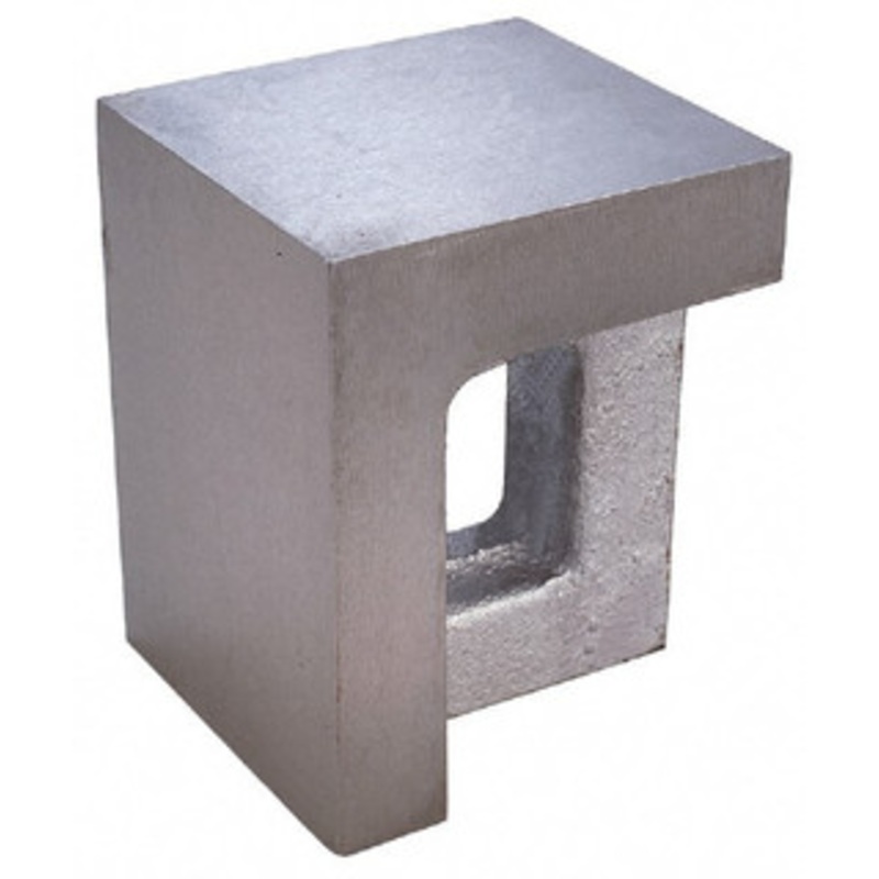 Value Collection 1 Hole, 12 High x 5 Wide x 8 Deep, Right Angle Iron Semi-Steel, Precision Ground, Parallel & Square to within 0.0018 per 6 418-4225 – 70147053