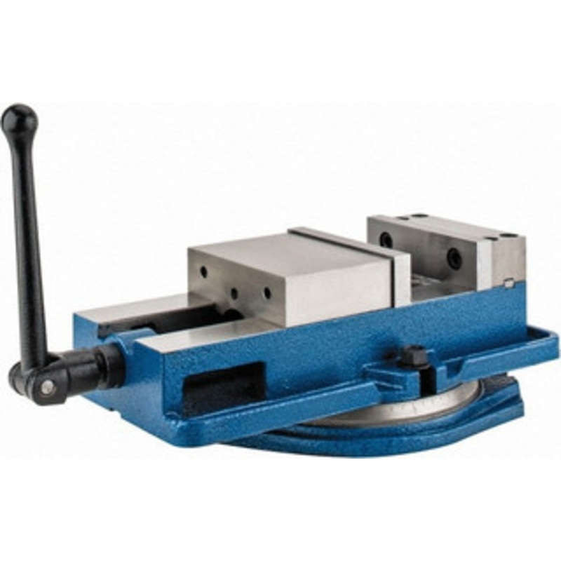 Value Collection 6 Jaw Width, 7-1/2 Jaw Opening Capacity, Horizontal Swivel Machine Vise Manual Operation, 6,600 Lb Capacity, 1 Station, 16-3/4 Long x 4-3/8 High x 1-1/2 Deep, 1-1/2 Jaw Height 428-72671 – 63328819