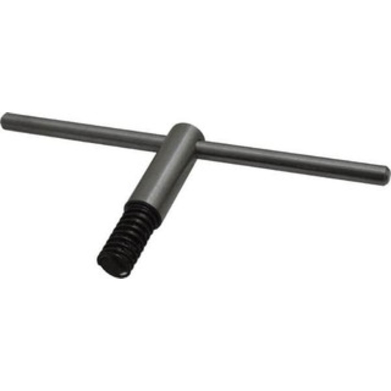 Bison 6, 8 Chuck Diam Compatibility, Lathe Chuck Key Compatible with 3-Jaw Chucks, 4-Jaw Chucks, 6-Jaw Chucks, Self Ejecting, 3-15/16 Body Length, 0.4331 Actual Key Square Size 7-889-008 – 08569030