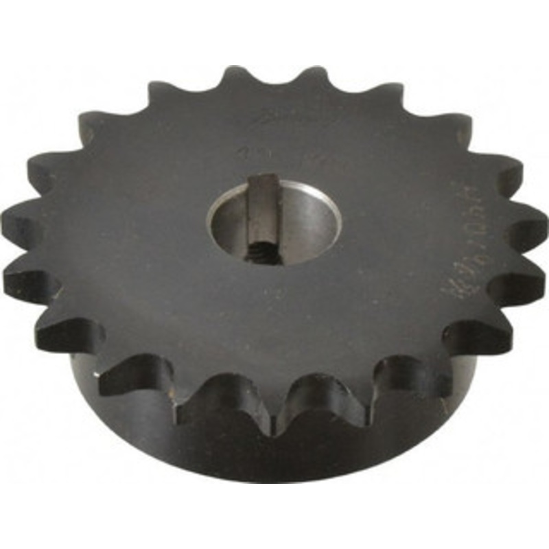 Browning 1/2 Chain Pitch, Chain Size 40, 19 Tooth Finished Bore Sprocket 3/4 Bore Diam, 3.038 Pitch Diam, 3.3 OD H4019X3/4 – 78339298