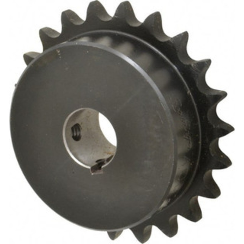 Browning 1/2 Chain Pitch, Chain Size 40, 22 Tooth Finished Bore Sprocket 7/8 Bore Diam, 3.513 Pitch Diam, 3-3/4 OD H4022X7/8 – 78341179