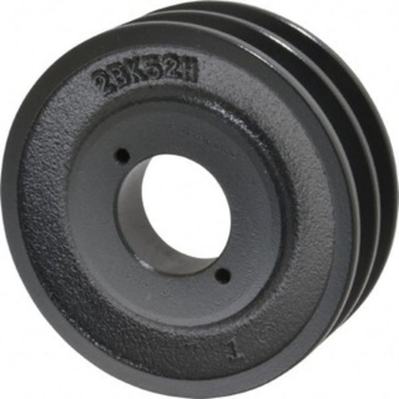 Browning 2BK52H 2 Groove, 3/8 to 1-1/2 Bore Diam, 4.95 Outside Diam, QD Bushed V Belt Sheave 4.2 A Diam Belt Pitch 2BK52H – 00754614