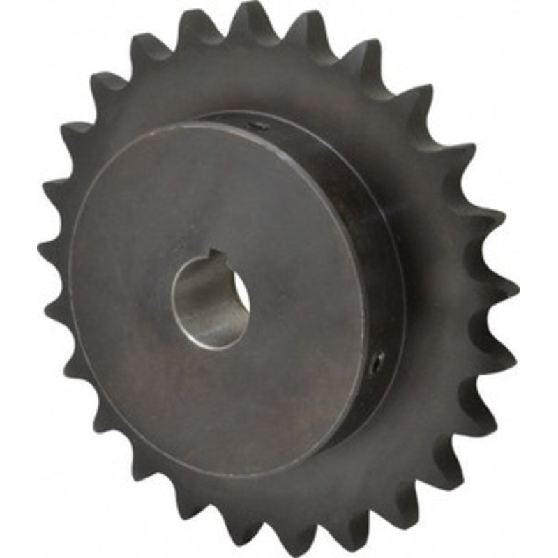 Browning 3/4 Chain Pitch, Chain Size 60, 25 Tooth Finished Bore Sprocket 1 Bore Diam, 5.984 Pitch Diam, 6.39 OD H6025X1 – 78342250