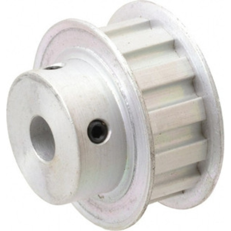 Value Collection 13 Tooth, 3/8 Inside x 1.522 Outside Diam, Hub & Flange Timing Belt Pulley 1/2 Belt Width, 1.552 Pitch Diam, 0.719 Face Width, Aluminum 13L050-6FA-3/8 – 86235033