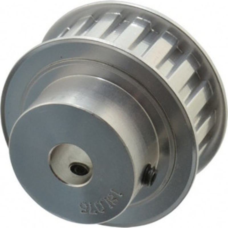 Value Collection 18 Tooth, 1/2 Inside x 2.119 Outside Diam, Hub & Flange Timing Belt Pulley 3/4 Belt Width, 2.149 Pitch Diam, 1 Face Width, Aluminum 18L075-6FA-1/2 – 86437712