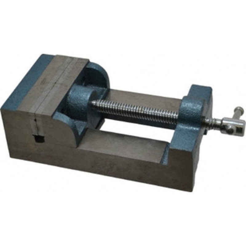 Value Collection 3-3/4 Jaw Opening Capacity x 1-13/64 Throat Depth, Horizontal Drill Press Vise 4-1/2 Wide x 1.2 High Jaw, Stationary Base, Standard Speed, 10-1/4 OAL x 3 Overall Height, Cast Iron 428-7404 – 09191404
