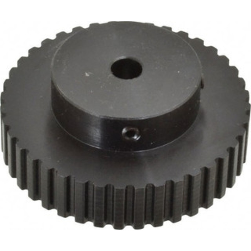 Value Collection 40 Tooth, 5/16 Inside x 2.526 Outside Diam, Timing Belt Pulley 1/4, 3/8 Belt Width, 2.546 Pitch Diam, Steel & Cast Iron 40XL0376SFB5/16 – 35375955
