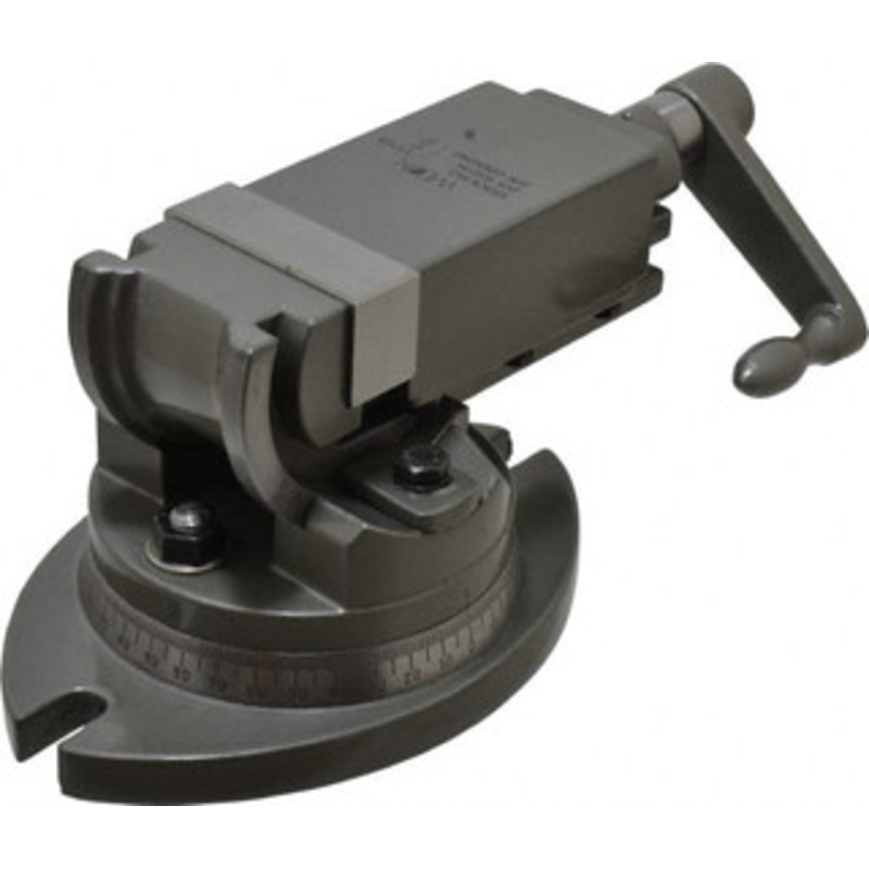 Wilton 2 Jaw Width, 2 Jaw Opening Capacity, 2-Way Angle Swivel Machine Vise Manual Operation, 1 Station, 8-29/32 Long x 5 High x 15/16 Deep, Alloy Steel 11703 – 03895133