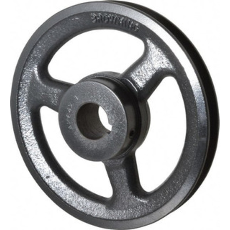 Browning 1 Bore Diam, 6-1/4 OD, Finished Bore Single Groove Sheave 3/4 Wide, Cast Iron AK64X1 – 00755322