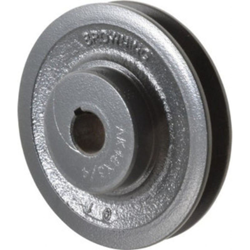 Browning 3/4 Bore Diam, 4.45 OD, Finished Bore Single Groove Sheave 3/4 Wide, Cast Iron AK46X3/4 – 00755132