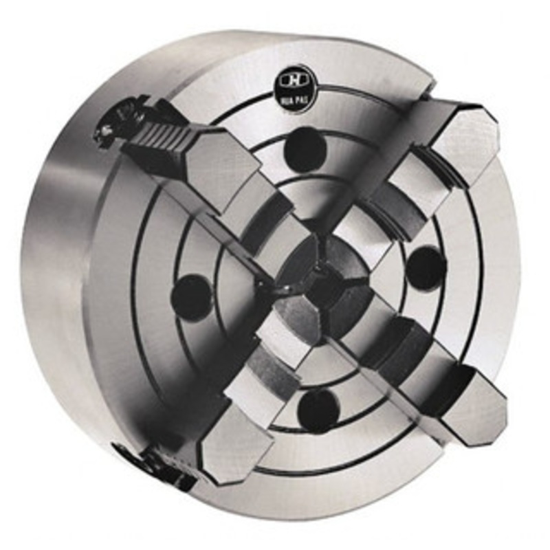 Value Collection 4 Jaws, 3 Diam, Independent Manual Lathe Chuck Plain Back Mount Spindle, 0.8661 Through Hole Diam, Cast Iron 429-4003 – 77752004