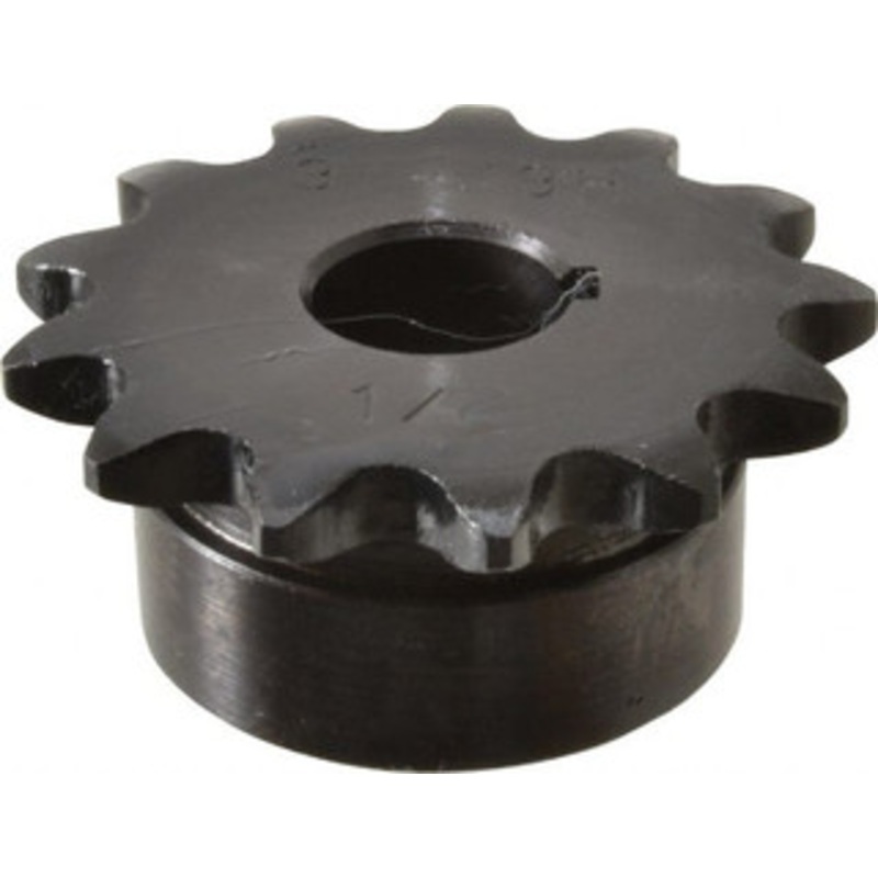 Browning 3/8 Chain Pitch, Chain Size 35, 13 Tooth Finished Bore Sprocket 1/2 Bore Diam, 1.567 Pitch Diam, 1-3/4 OD H3513X1/2 – 78340759