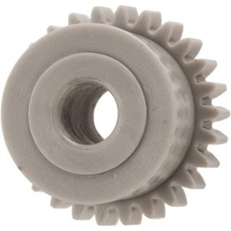 Made in USA 48 Pitch, 0.542 Pitch Diam, 0.583 OD, 26 Tooth Spur Gear 1/8 Face Width, 5/32 Bore Diam, 29/64 Hub Diam, 20 Pressure Angle, Acetal 4826 – 03302908