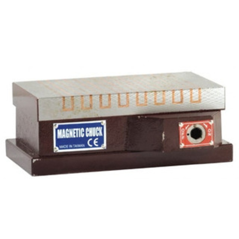 Value Collection Standard Pole Rectangular Permanent Magnetic Block Chuck 24 Long x 8 Wide x 2.874 High TGL-824 – 08540841