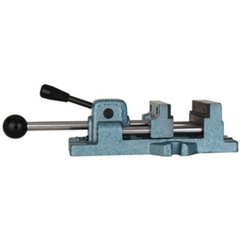 Wilton 8-3/16 Jaw Opening Capacity x 2 Throat Depth, Horizontal Drill Press Vise 8 Wide x 2 High Jaw, Stationary Base, Standard Speed, 21.1 OAL x 7.2 Overall Height, Cast Iron 13403 – 09502667