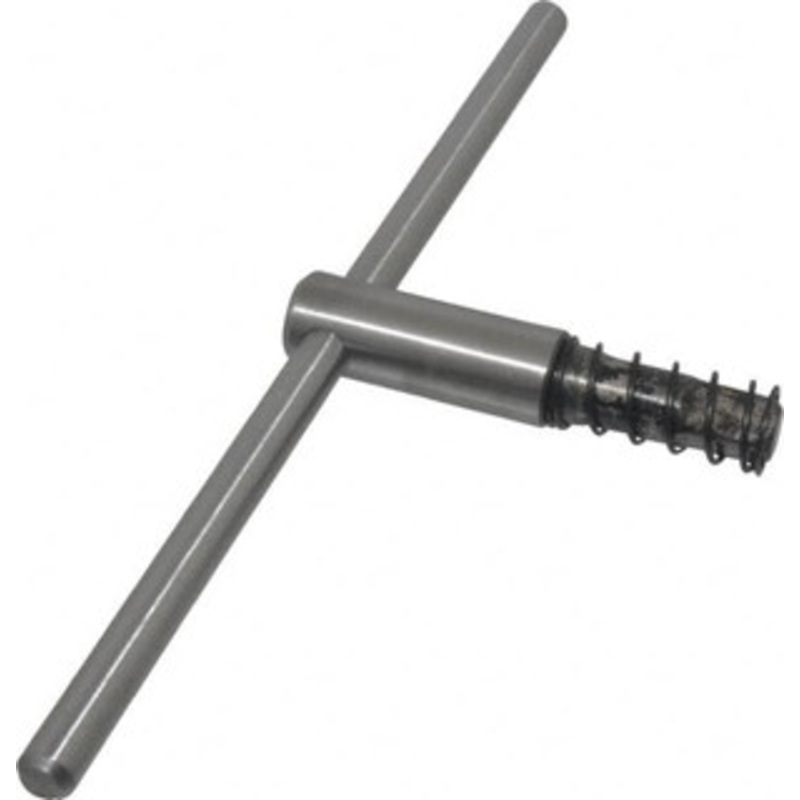 Bison 10, 12 Chuck Diam Compatibility, Lathe Chuck Key Compatible with 3-Jaw Chucks, 4-Jaw Chucks, 6-Jaw Chucks, Self Ejecting, 4-23/32 Body Length, 0.5512 Actual Key Square Size 7-889-012 – 08569055