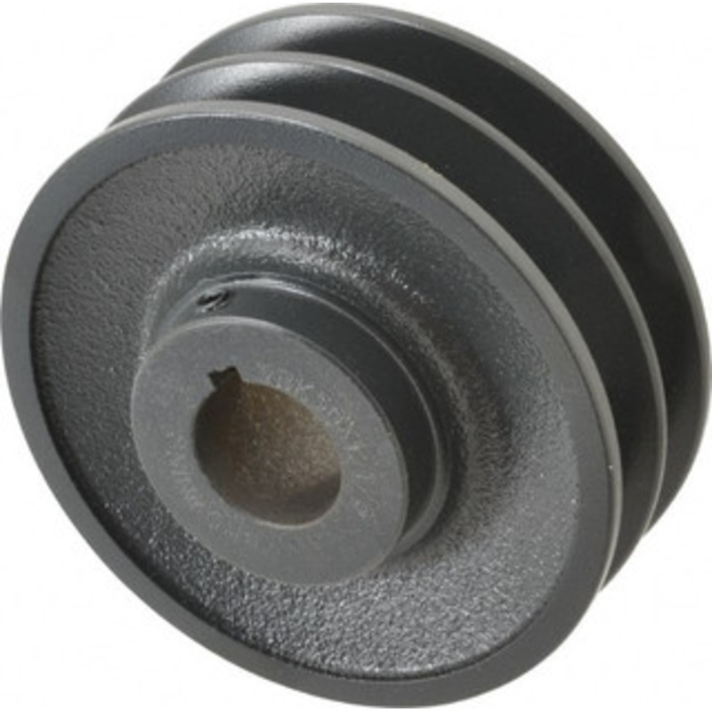 Browning 1-1/8 Bore Diam, 4-3/4 OD, Finished Bore Two Groove Sheave Cast Iron 2BK50X 1 1/8 – 84431402