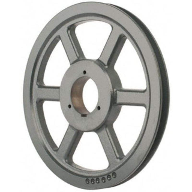 Browning 1B5V124 1 Groove, 5/8 to 2-1/4 Bore Diam, 12.68 Outside Diam, QD Bushed V Belt Sheave 12.5 5V Diam Belt Pitch 1B5V124 – 84431634