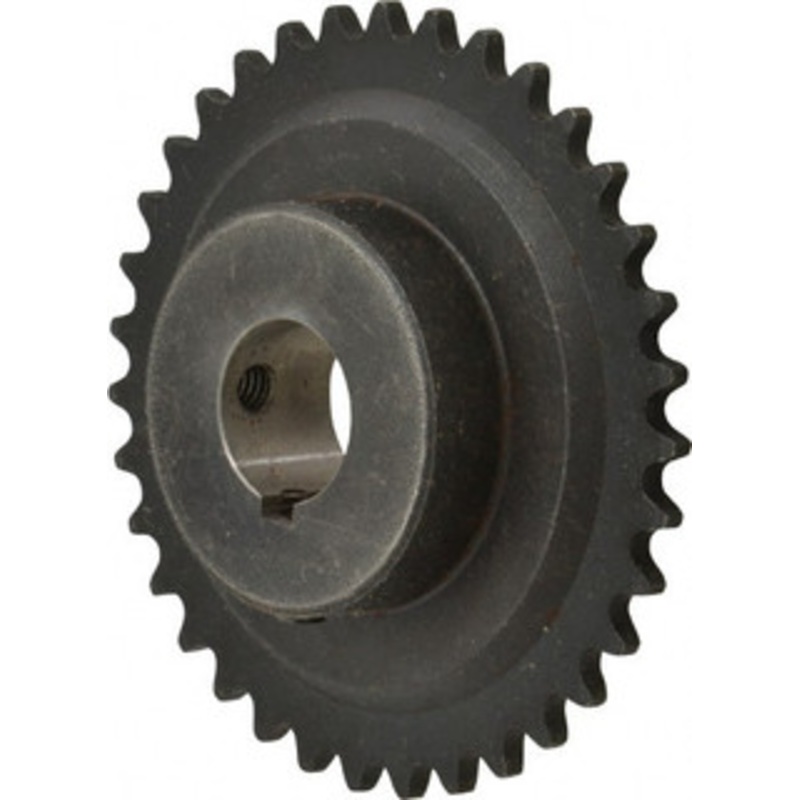 Browning 3/8 Chain Pitch, Chain Size 35, 35 Tooth Finished Bore Sprocket 1 Bore Diam, 4.183 Pitch Diam, 4.39 OD 3535X1 – 78342540