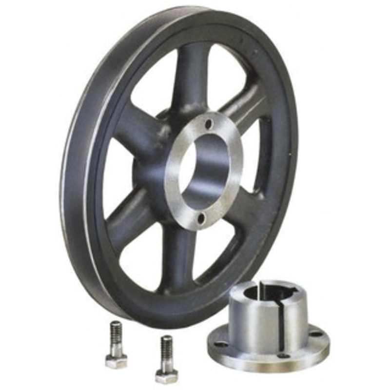 Browning BK30H 1 Groove, 3/8 to 1-1/2 Bore Diam, 3.15 Outside Diam, QD Bushed V Belt Sheave 2.4 A Diam Belt Pitch BK30H – 00754226