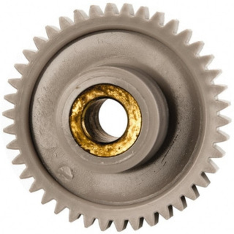 Made in USA 32 Pitch, 1-5/16 Pitch Diam, 1-3/8 OD, 42 Tooth Spur Gear 3/16 Face Width, 1/2 Bore Diam, 39/64 Hub Diam, 20 Pressure Angle, Acetal 3242BI – 04034625