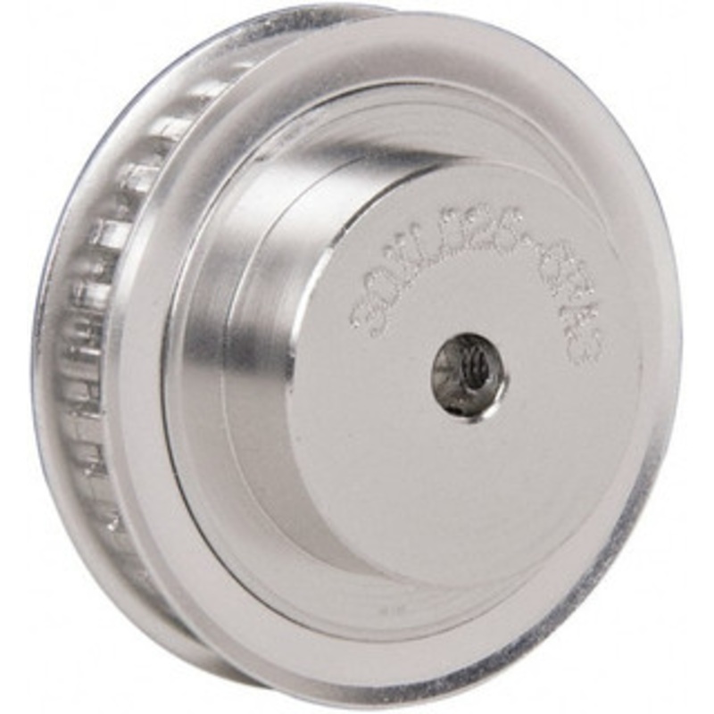 Value Collection 30 Tooth, 1/4 Inside x 1.89 Outside Diam, Hub & Flange Timing Belt Pulley 1/4 Belt Width, 1.91 Pitch Diam, 0.438 Face Width, Aluminum 30XL025-6FA-1/4 – 86695236