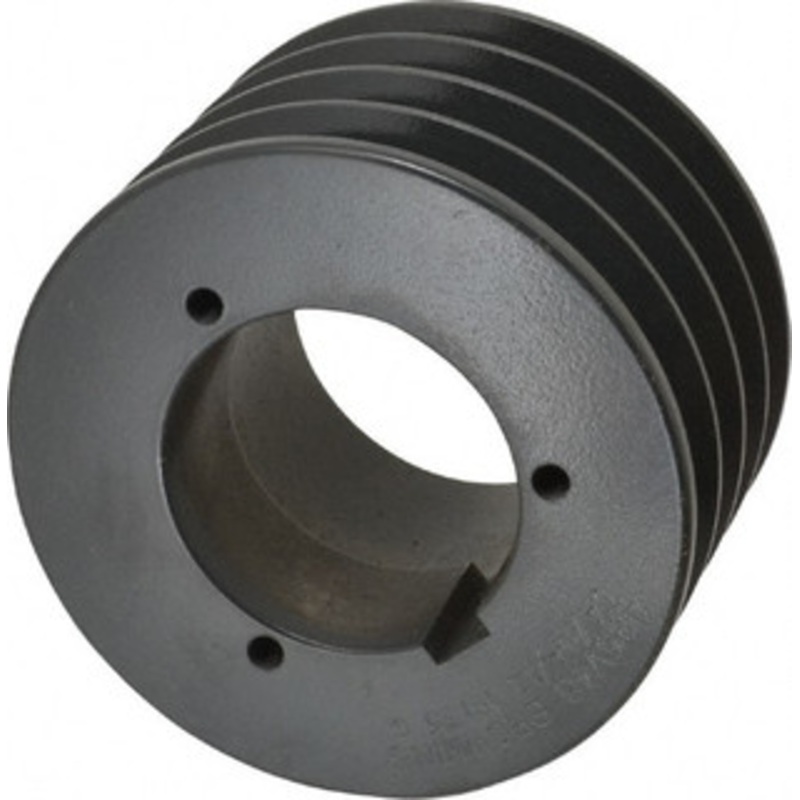Browning 4B5V48 4 Groove, 5/8 to 2-1/4 Bore Diam, 5.08 Outside Diam, QD Bushed V Belt Sheave 4.9 5V Diam Belt Pitch 4B5V48 – 84432178