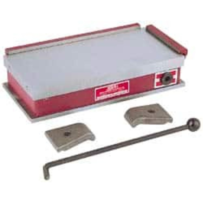 Suburban Fine Pole Rectangular Permanent Magnetic Block Chuck 6 Long x 3 Wide x 2-5/8 High, Ceramic MC36FP – 05738778