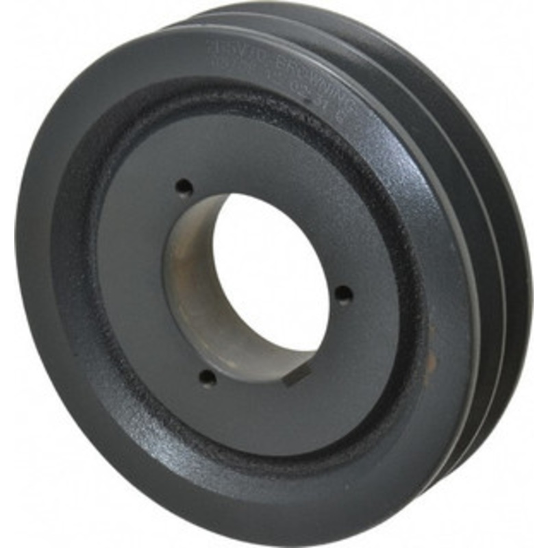 Browning 2B5V70 2 Groove, 5/8 to 2-1/4 Bore Diam, 7.28 Outside Diam, QD Bushed V Belt Sheave 7.1 5V Diam Belt Pitch 2B5V70 – 84431808