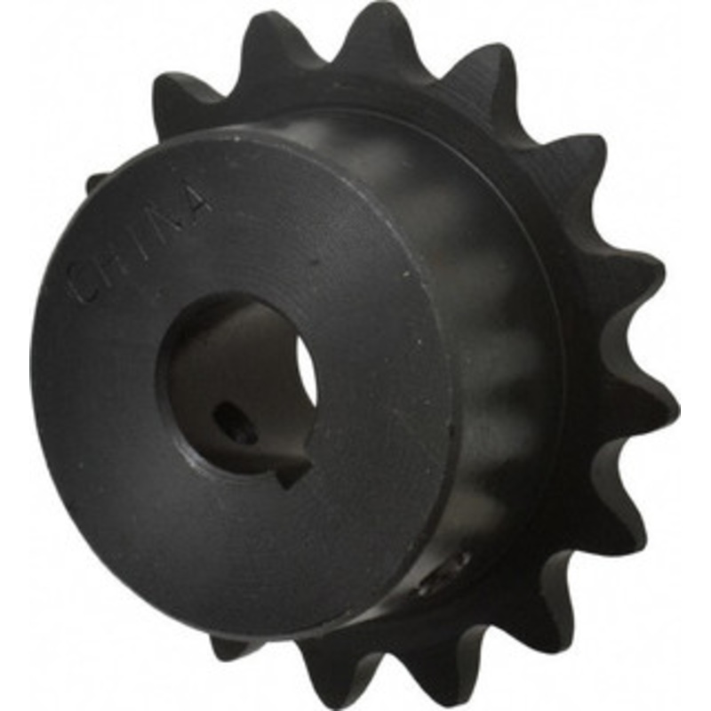 Browning 3/8 Chain Pitch, Chain Size 35, 16 Tooth Finished Bore Sprocket 1/2 Bore Diam, 1.992 Pitch Diam, 2.1 OD H3516X1/2 – 78340783
