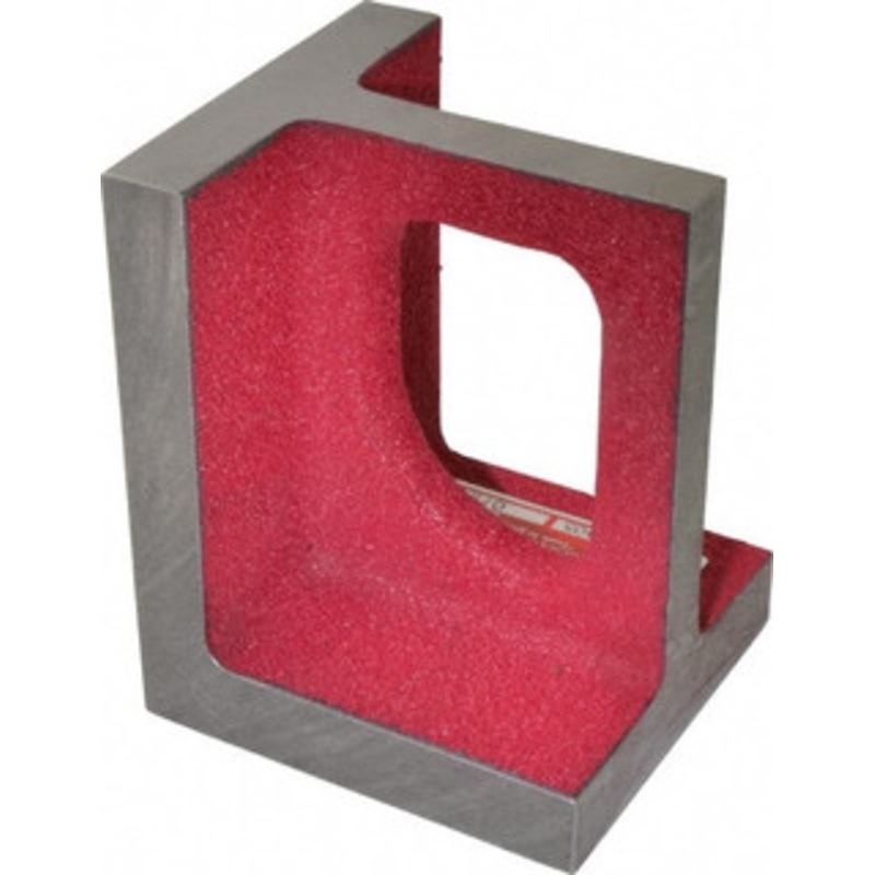 Suburban 1 Hole, 5 High x 3-3/4 Wide x 4 Deep, Right Angle Iron Cast Iron, Machined, 3/4 Thick, Parallel & Square to within 0.002 per 6 URA030405 – 70148010