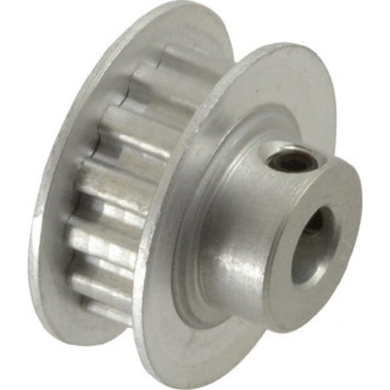 Value Collection 14 Tooth, 1/4 Inside x 0.871 Outside Diam, Hub & Flange Timing Belt Pulley 1/4 Belt Width, 0.891 Pitch Diam, 0.438 Face Width, Aluminum 14XL025-6FA-1/4 – 86437548