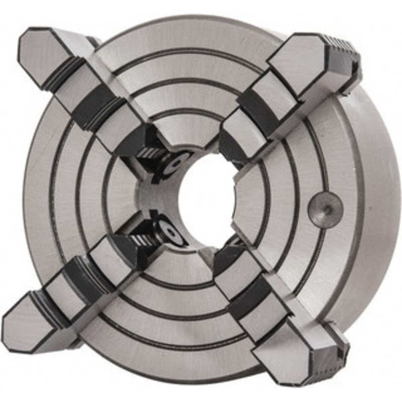 Value Collection 4 Jaws, 8 Diam, Independent Manual Lathe Chuck D1-5 Mount Spindle, Reversible, 2.165 Through Hole Diam, Cast Iron 429-4085 – 08560526
