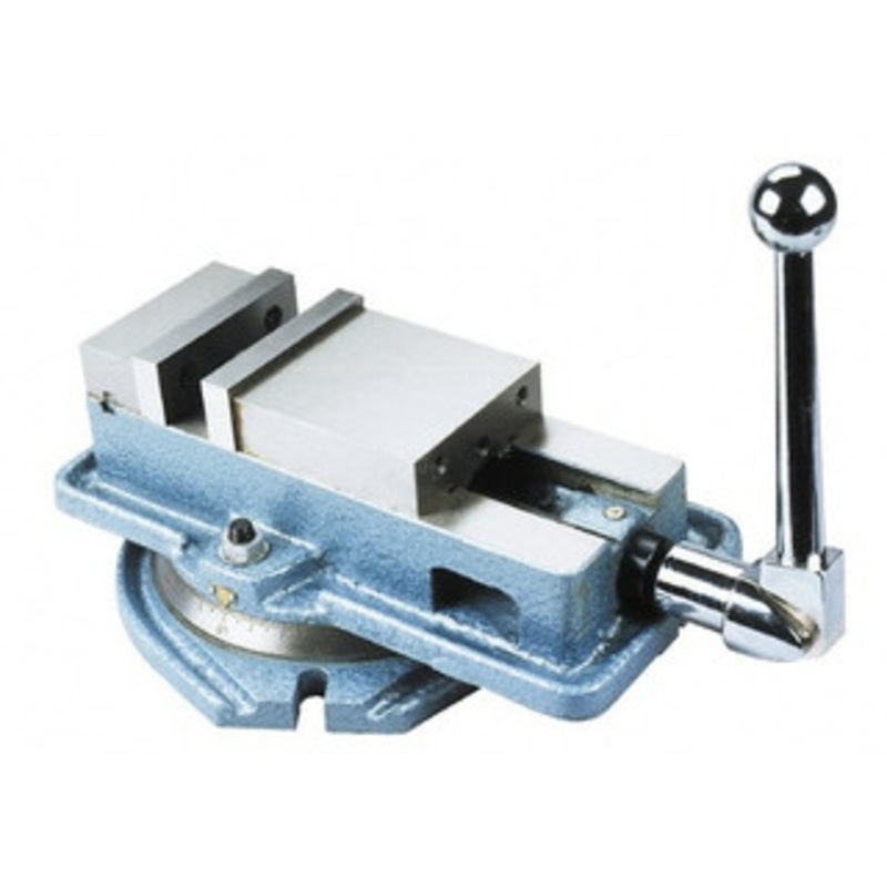 Value Collection 6 Jaw Width, Horizontal Swivel Machine Vise Manual Operation, 1 Station, 16.85 Long x 6.22 High x 1-1/2 Deep, 1-3/4 Jaw Height, Cast Iron 428-7261 – 00458364
