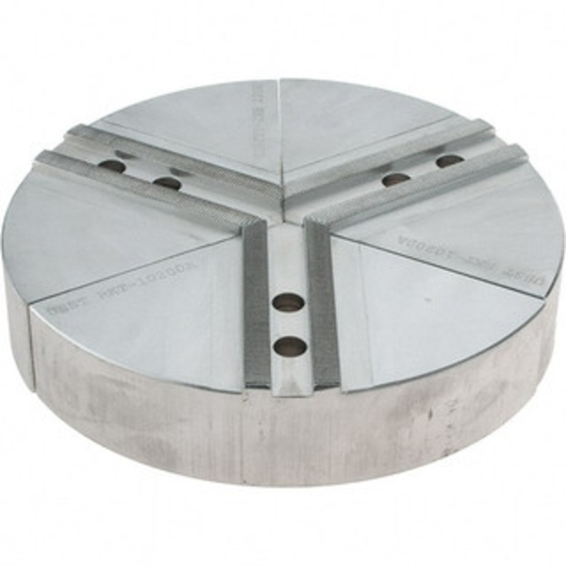Value Collection Soft Lathe Chuck Jaws 3PC 10X2 60D ALUM RND SERR SFT JAW SET RKT-10200A – 06587737