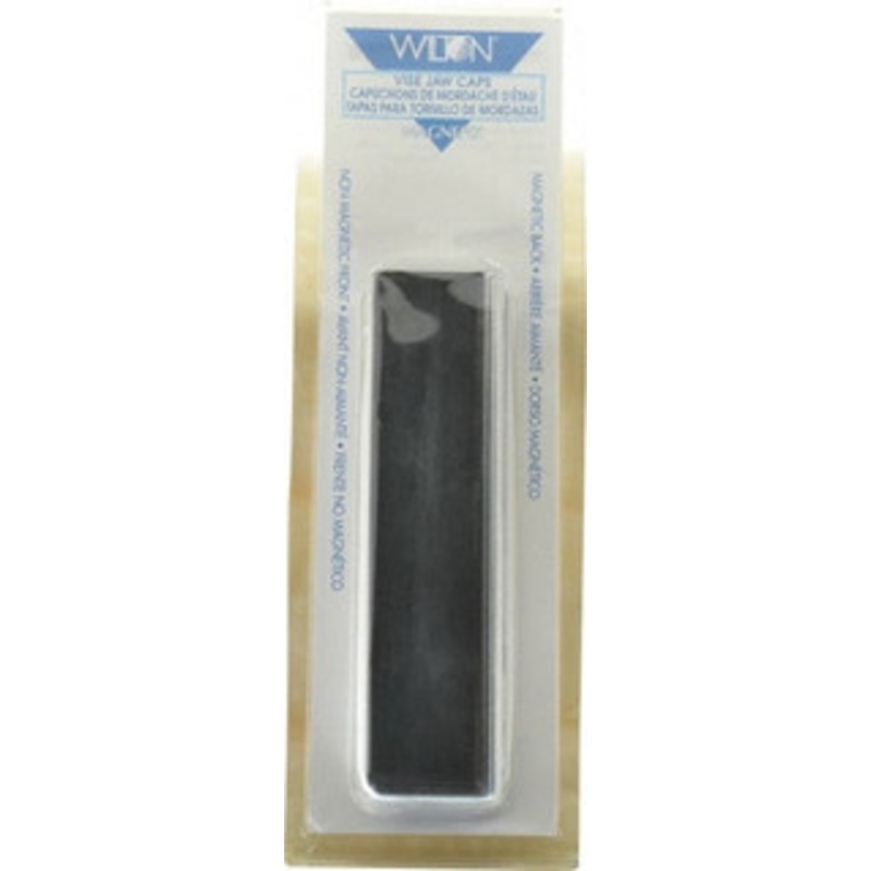 Wilton 5 Jaw Width, Rubber Covered Aluminum, Vise Jaw Cap Magnetic Attachment 14842 – 09208265