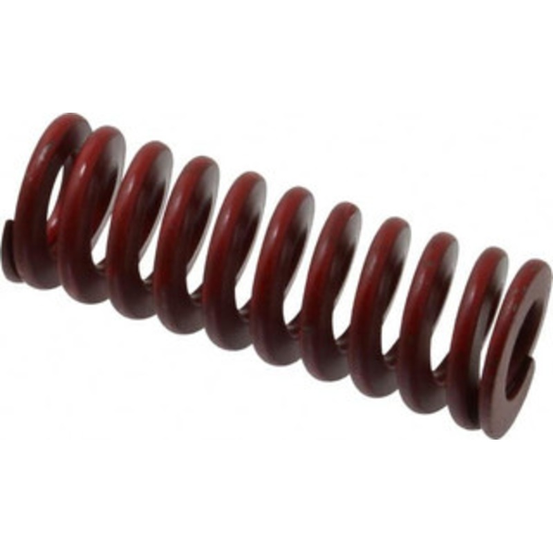 Associated Spring Raymond 1-1/4 Hole Diam, 5/8 Rod Diam, 3-1/2 Free Length, Red Die Spring 569.8 Lb Max Deflection, 1.3 Max Deflection, Medium Heavy Duty, Chromium Alloy Steel 104-614 – 07661929