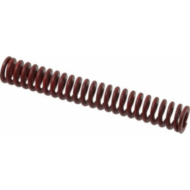 Associated Spring Raymond 3/4 Hole Diam, 3/8 Rod Diam, 5 Free Length, Red Die Spring 166.5 Lb Max Deflection, 1.85 Max Deflection, Medium Heavy Duty, Chromium Alloy Steel 104-420 – 07661671