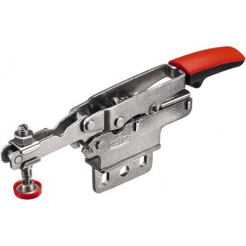 Bessey 450 Lb Holding Capacity, Horizontal Handle, Manual Hold Down Toggle Clamp U-Bar, Straight Base, Carbon Steel STC-HV20 – 61726022
