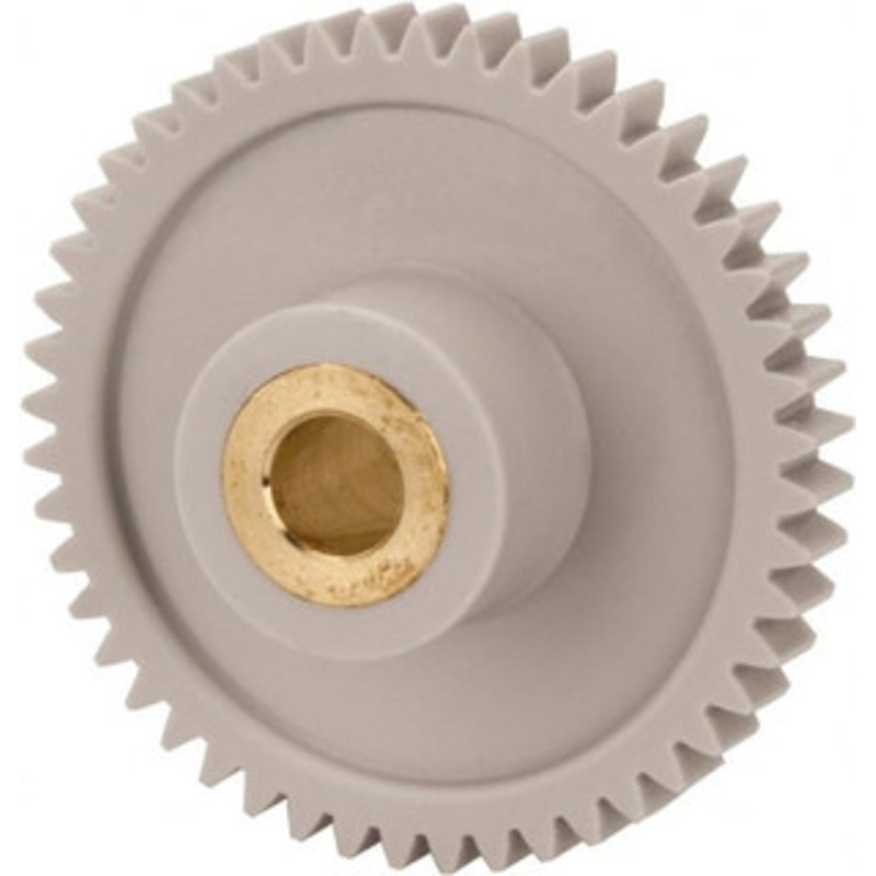 Made in USA 32 Pitch, 1-1/2 Pitch Diam, 1-9/16 OD, 48 Tooth Spur Gear 3/16 Face Width, 1/4 Bore Diam, 5/8 Hub Diam, 20 Pressure Angle, Acetal 3248BI – 04034641