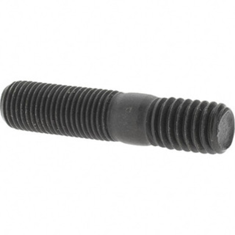 Value Collection 25 Qty 1 Pack 3/8-24 Long Thread, 3/8-16 Short Thread, 1-3/4 OAL Unequal Double Threaded Stud Steel, Uncoated, 1 Long Thread Length, 9/16 Short Thread Length BD32424 – 80918964