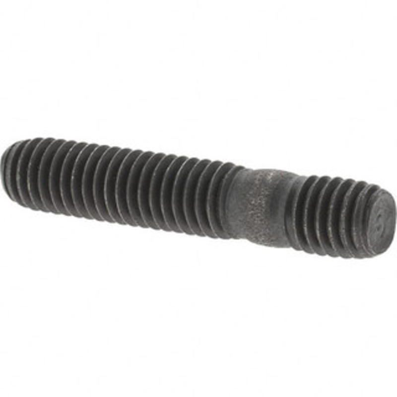 Value Collection M6x1.0 31mm OAL Equal Double Threaded Stud Carbon Steel, Uncoated, 14mm Equal Thread Length, Metric BD-42603 – 70926514