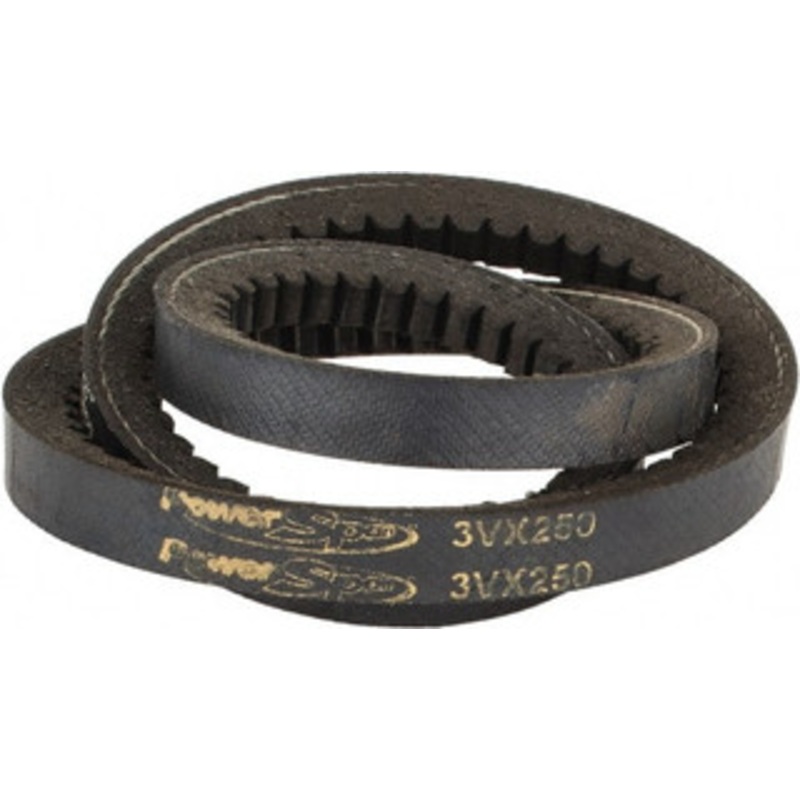 Value Collection Section 3VX, 25 Outside Length, V-Belt Neoprene Rubber, Narrow Cogged, No. 3VX250 20527070 – 35389741