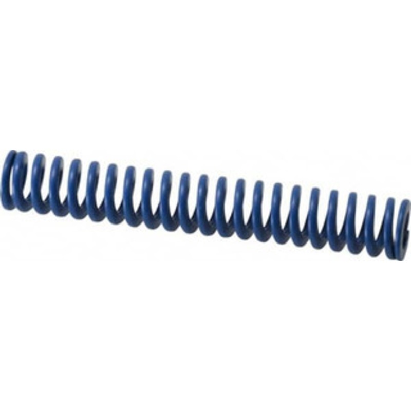 Associated Spring Raymond 16mm Hole Diam, 8mm Rod Diam, 4 Free Length, Blue Die Spring 523.8 N Max Deflection, 38.8mm Max Deflection, Medium Duty, Chromium Alloy Steel 204-316 – 67899617