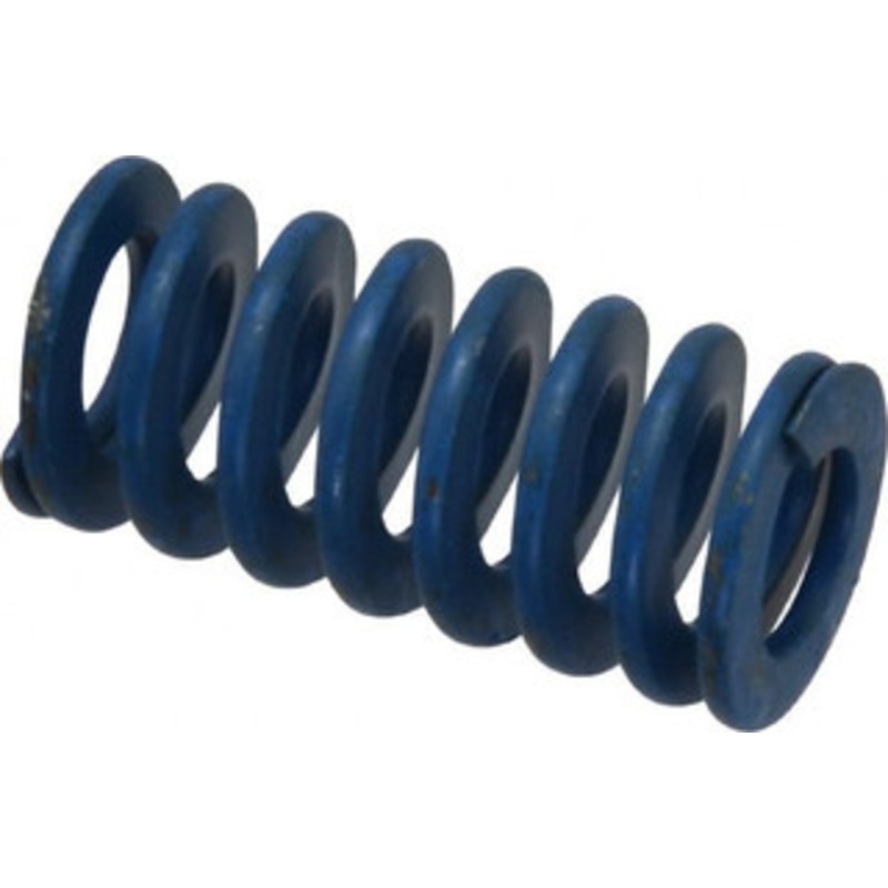 Associated Spring Raymond 3/4 Hole Diam, 3/8 Rod Diam, 1-1/2 Free Length, Blue Die Spring 150 Lb Max Deflection, 0.75 Max Deflection, Medium Duty, Chromium Alloy Steel 103-406 – 07660608
